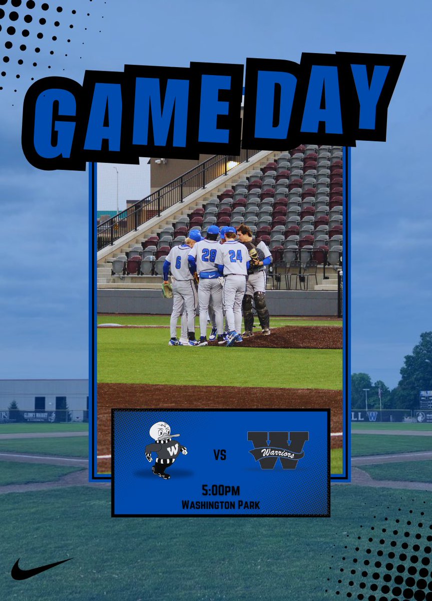 GAMEDAY
📍 Washington Park
⏰ 5:00pm
🆚Waunakee
🔵⚪️ Go Goslings!!