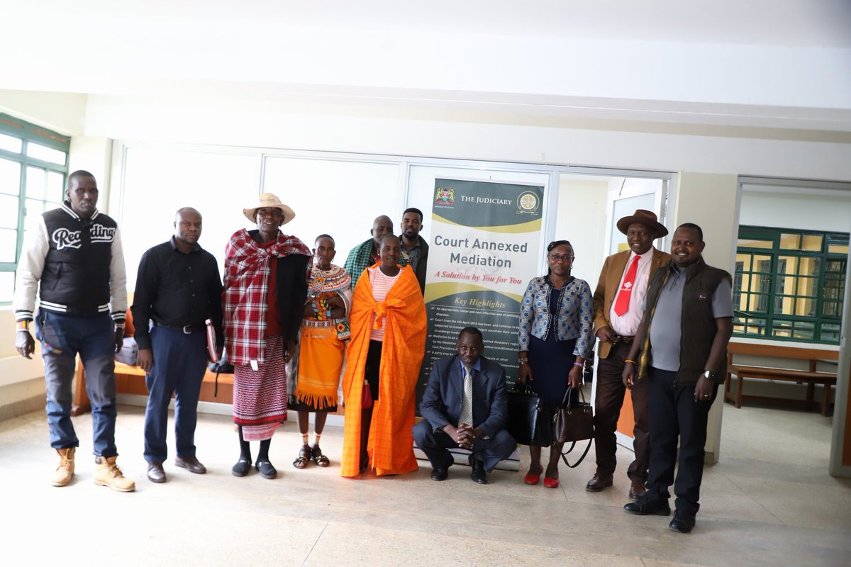SamburuWtrust's tweet image. Today Samburu Women Trust facilitated the Kirimon community for a court Annex Mediation at Nanyuki Law Courts.