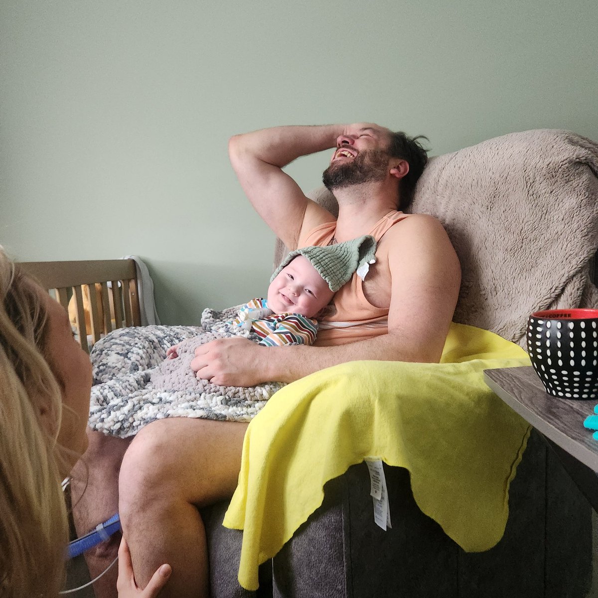 What do you think Dad and Wylder are laughing about?! 

Start your day with laughter, I promise, it makes mornings 100x better! 

🔗: WylderAndOakleyFoundation.org

#CureWylderAndOakley #ABCA3Awareness #ABCA3 #YYC #Calgary #Alberta #Cure #hospital #albertachildrenshospital #achfkids