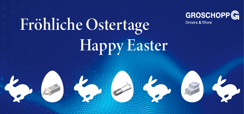 Das Team von <a href="/Groschopp_AG/">Groschopp AG Drives & More</a> wünscht frohe Ostern! 🐰 Genießen Sie die Feiertage! 🥚 🌺

#groschopp #FroheOstern #Ostern