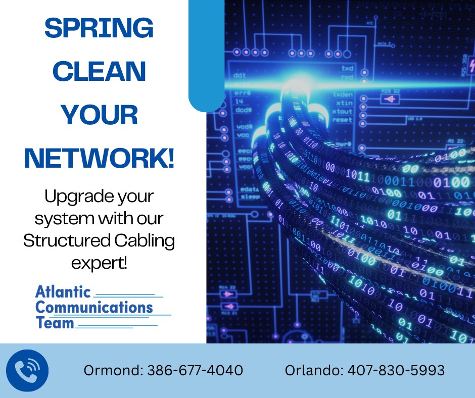 aboutact's tweet photo. Spring Clean Your Network! 📊 A reliable network infrastructure is essential for faster internet, better communication, and fewer disruptions. Upgrade your system with our structured cabling experts today!

🌐 https://t.co/8dPMQjQS10

#NetworkInfrastructure #CablingExperts #ACT https://t.co/EdrCSvlKuz