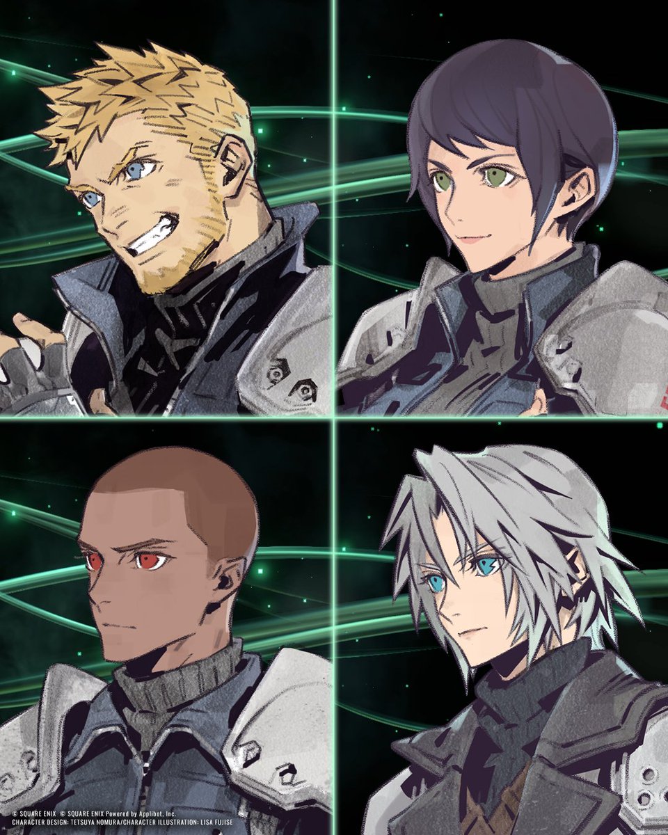 FINAL FANTASY VII (@finalfantasyvii) on Twitter photo Celebrating today’s Final Fantasy VII The First Soldier story update in FFVII Ever Crisis with a look at Glenn, Lucia, Matt and young Sephiroth illustrated by <a href="/FFVII_EC_EN/">FINAL FANTASY VII EVER CRISIS_EN|FF7EC</a> artist Lisa Fujise! en.ffviiec.com Celebrating today’s Final Fantasy VII The First Soldier story update in FFVII Ever Crisis with a look at Glenn, Lucia, Matt and young Sephiroth illustrated by <a href="/FFVII_EC_EN/">FINAL FANTASY VII EVER CRISIS_EN|FF7EC</a> artist Lisa Fujise! en.ffviiec.com
