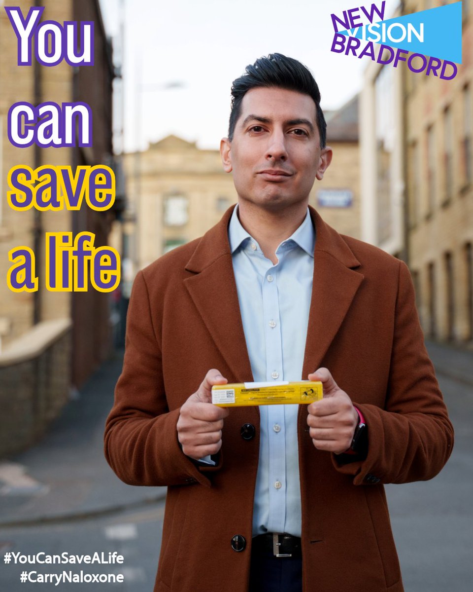 New Vision Bradford (@newvisionbrad) on Twitter photo YOU can save a life.
We provide free naloxone kits to anyone in the Bradford District. Naloxone can reverse the effects of an opioid overdose in an emergency.
Call us 01274 296023
Email us info@newvisionbradford.org.uk
#YouCanSaveALife #CarryNaloxone YOU can save a life.
We provide free naloxone kits to anyone in the Bradford District. Naloxone can reverse the effects of an opioid overdose in an emergency.
Call us 01274 296023
Email us info@newvisionbradford.org.uk
#YouCanSaveALife #CarryNaloxone