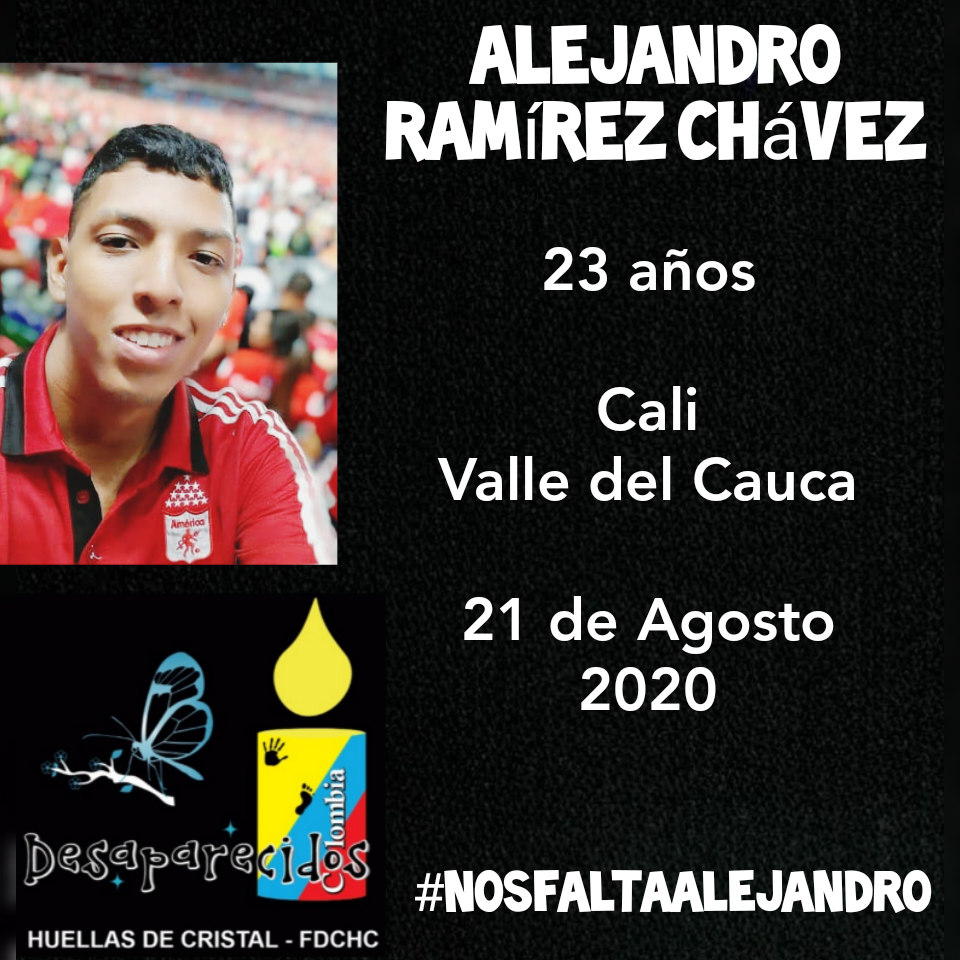 DESAPARECIDOS COLOMBIA HUELLAS DE CRISTAL (@sorosbosch) on Twitter photo 