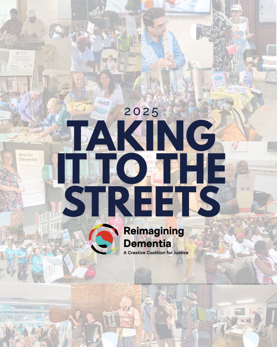 ReDementia2020's tweet image. Join us for Taking It to the Streets 2025 - reimaginingdementia.com/takingstreets #RDCtakingittothestreets #reimaginingdementia💡