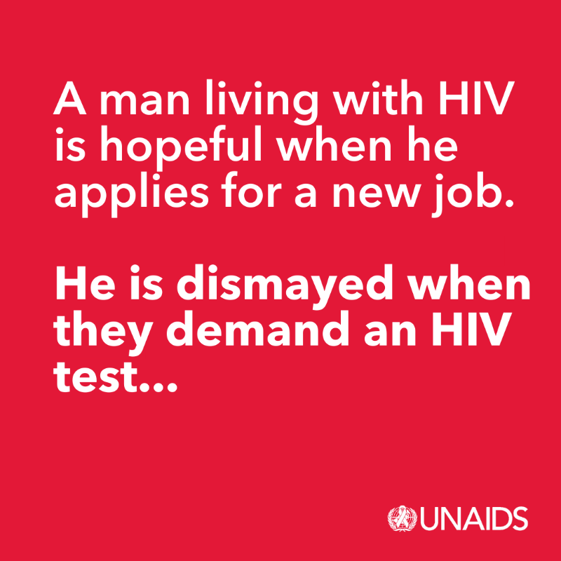 UNAIDS's tweet photo. In Thailand, the #StigmaIndex shows how discrimination in healthcare, employment, as well as self-stigma continue to hinder progress in the HIV response.
But the country is taking action to overcome these barriers to protect the health and well-being of its people.