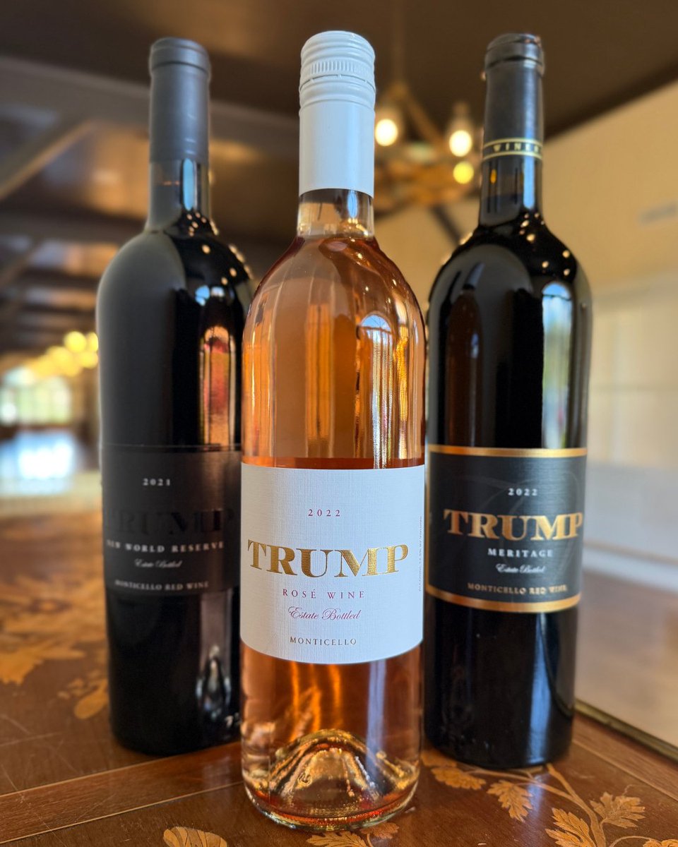 Celebrate World Malbec Day with three fan-favorite blends! 🍷
Malbec is known for notes of spice, cocoa, black cherry, and blackberry. We use it in our New World Reserve, Meritage, &amp; Rosé. What's your favorite way to enjoy this classic red-wine grape? 

#Malbec #TrumpWinery