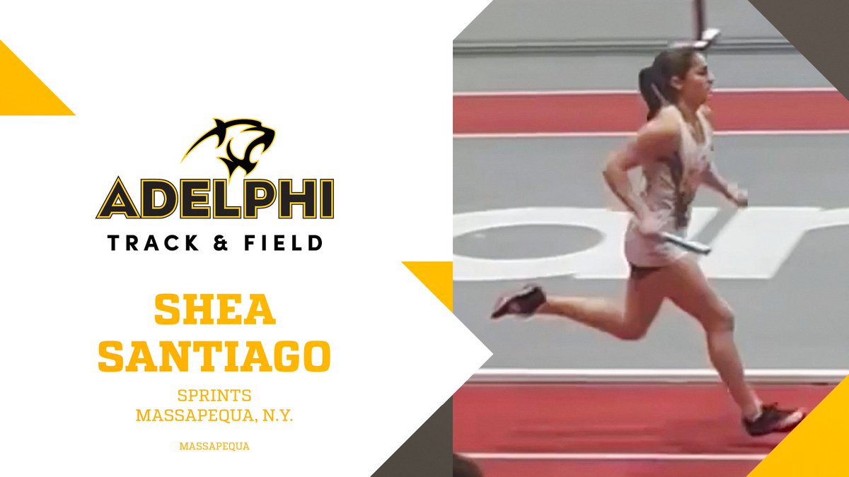 AdelphiXCTrack's tweet image. We officially want to welcome Shea Santiago to AUTF for Fall 2025!
Shea is a sprinter & will join us from local Massapequa H.S. She plans to pursue her undergrad degree in History.
Welcome to the #PantherFamily, Shea! #FuturePanthers