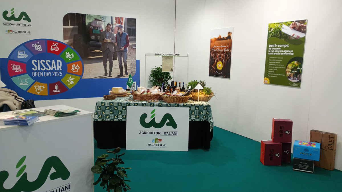 CiaFvg's tweet photo. Grande successo per la partecipazione CIA FVG alla Fiera del Sissar!

Il nostro stand è stato letteralmente preso d'assalto da centinaia di aziende interessate ai nostri servizi!

#CIAFVG #Sissar #Fiera #Successo #Consulenza #FVG" https://t.co/aroPBFDVyZ