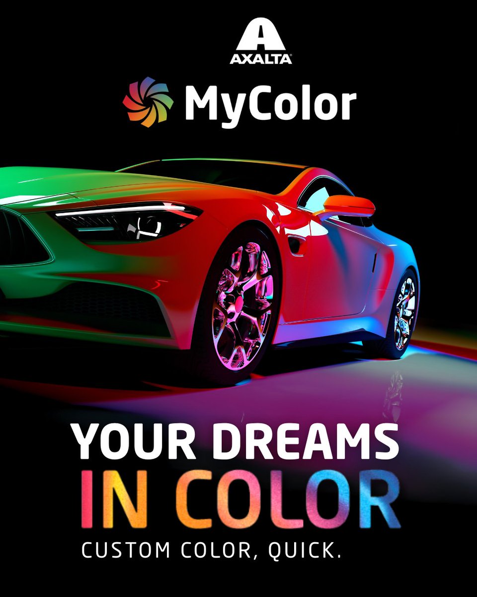 Axalta (@axalta) on Twitter photo Revolutionizing Custom Color! 🏆
#ICYMI: Axalta MyColor has been recognized with a 2025 <a href="/EdisonAwards/">Edison Awards</a>™ for transforming small batch paint customization.
Learn more: bit.ly/44iNdjZ Revolutionizing Custom Color! 🏆
#ICYMI: Axalta MyColor has been recognized with a 2025 <a href="/EdisonAwards/">Edison Awards</a>™ for transforming small batch paint customization.
Learn more: bit.ly/44iNdjZ