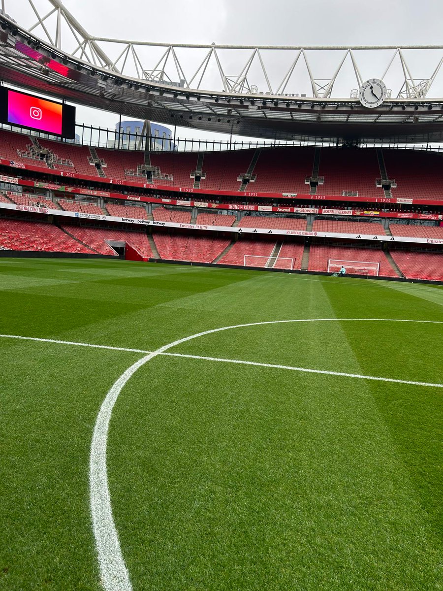 Ecoline+ looking sharp earlier this week. Our premium paint is perfect for stadia environments - get in touch for more info.