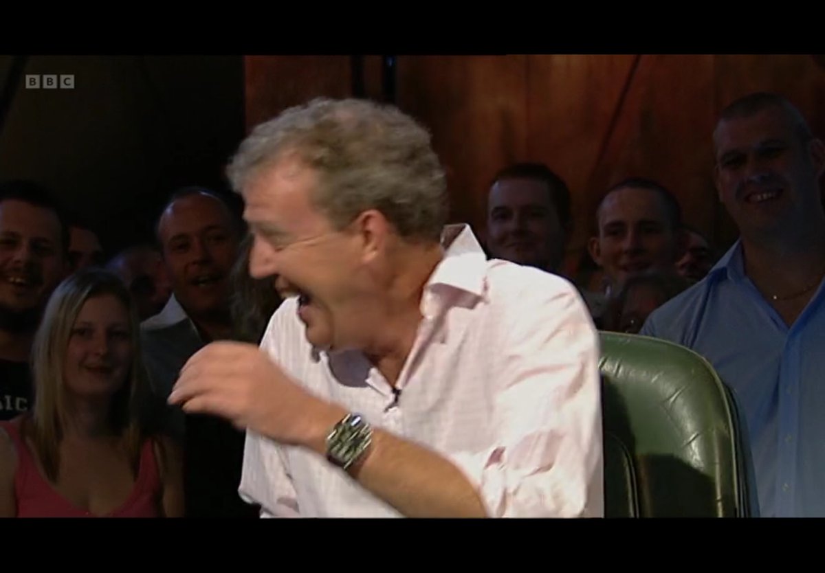 She’s effectively saying, you’ve given me the baby, now get in the back!

#TopGear