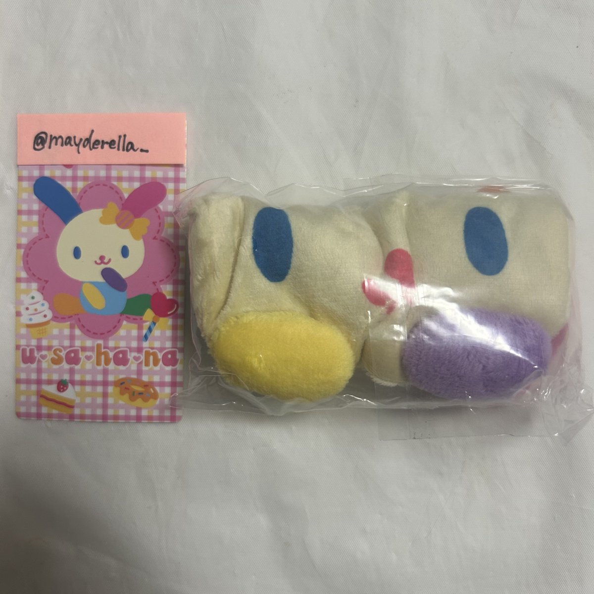 mayderella_'s tweet photo. 交換｜サンリオ　ウサハナ　ぬいぐるみポーチ　ガチャガチャ

【譲】小顔ポーズ

【求】立ちポーズ

郵送または都内舞浜手渡し可能です✨
検索からもお声がけ下さい。 https://t.co/oC0SnZTA7S