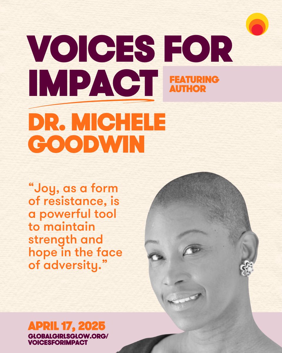 O'Neill Institute (@oneillinstitute) on Twitter photo TODAY | Join <a href="/GlobalGirlsGLOW/">Global Girls Glow</a> at 3 p.m. ET for the virtual launch of “Voices for Impact,” a new anthology featuring powerful stories from girls and women around the world — including a chapter by <a href="/michelebgoodwin/">Michele Goodwin</a>.
RSVP: bit.ly/3Y2LprD TODAY | Join <a href="/GlobalGirlsGLOW/">Global Girls Glow</a> at 3 p.m. ET for the virtual launch of “Voices for Impact,” a new anthology featuring powerful stories from girls and women around the world — including a chapter by <a href="/michelebgoodwin/">Michele Goodwin</a>.
RSVP: bit.ly/3Y2LprD