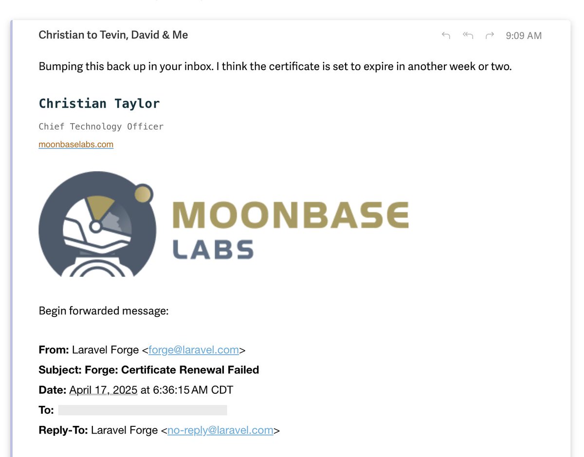 Increasing the size of my email signature by 1px a day to see who notices.