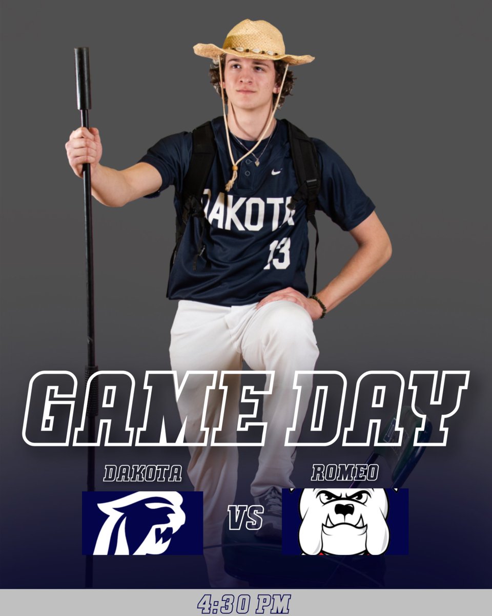 Last game of the series vs Romeo

Home at 4:30pm

#GoCougs