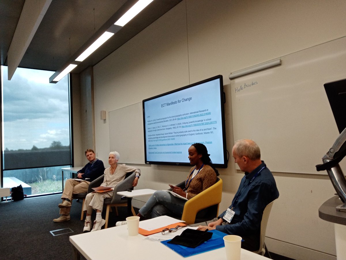 Steve Brace (@stevebracegeog) on Twitter photo A great panel for the curriculum debate <a href="/RichardBustin/">Dr Richard Bustin</a> <a href="/HopeNTeach/">Hope Nyabienda</a>, Eleanor Rawling & <a href="/AlexStandish9/">Alex Standish</a> #GAConf25 <a href="/The_GA/">Geographical Association</a> A great panel for the curriculum debate <a href="/RichardBustin/">Dr Richard Bustin</a> <a href="/HopeNTeach/">Hope Nyabienda</a>, Eleanor Rawling & <a href="/AlexStandish9/">Alex Standish</a> #GAConf25 <a href="/The_GA/">Geographical Association</a>