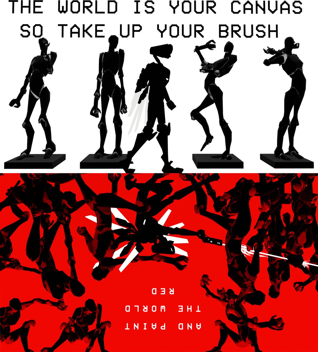 Pyro_335's tweet image. VIOLENCE // 7-1: GARDEN OF FORKING PATHS
#ultrakill #blender