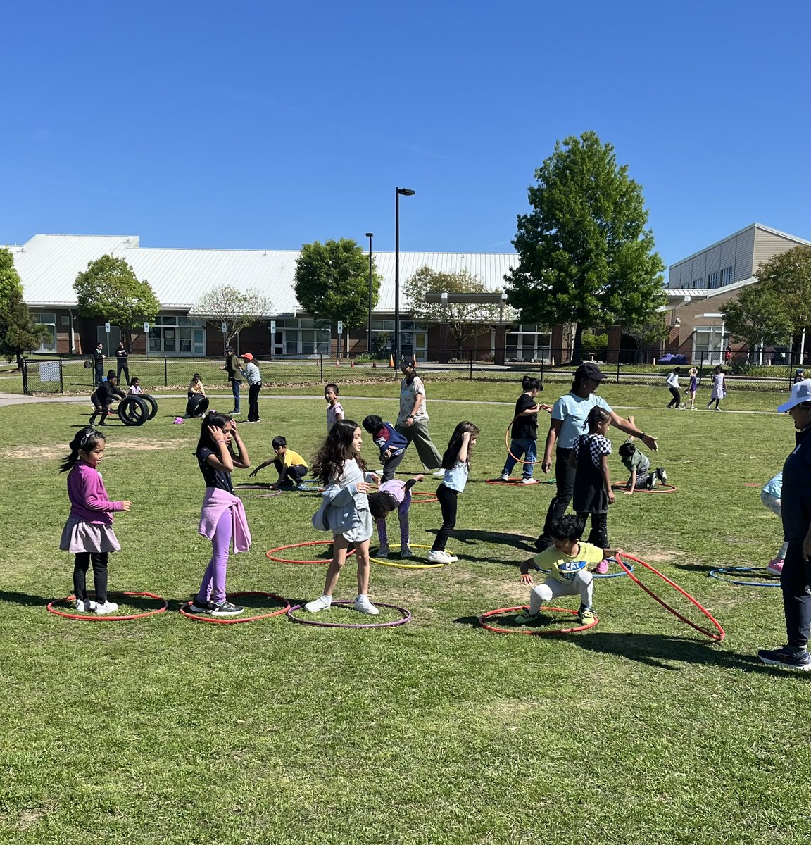 Field Day for Tracks 1 &amp; 3 is underway!!! Ready, set Go!!