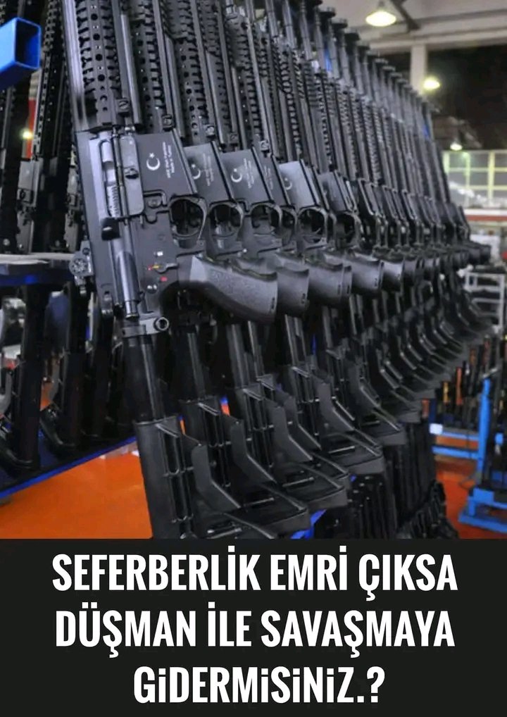 Seferberlik  çıksa kimler gitmek ister? Benden başka cevap rica  edeyim