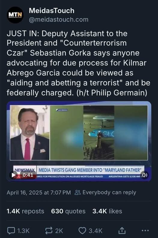 drkwarlord's tweet photo. Apparently, anyone who goes against the Reich or the Fuher by advocating for Constitutional Rights WILL be viewed as an enemy of the state and WILL be punished 

WELCOME TO THE FOURTH REICH 

#RevolutionIsTheSolution 

We’re WAY past protests &amp; calls to your Congress Person https://t.co/fSLJOniOfT