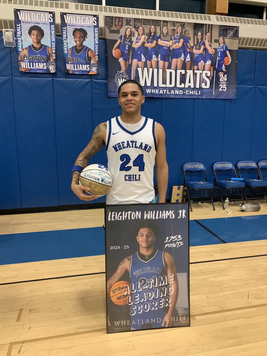 Western New York guard Leighton Williams is still on the board and will be at Emmanuel for the Unsigned 2025 Event on Monday!

The 5'11 guard set the career record at his HS with 1753 points. Williams can get vertical on drives, while also being a sound rebounder/passer outside