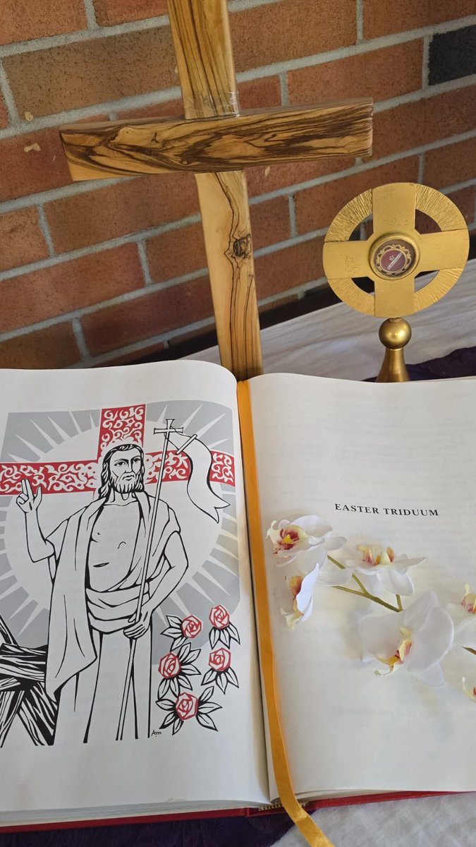 StMarthaCES's tweet photo. Our kindergarten students are joyfully preparing their hearts for Easter, celebrating the resurrection of Jesus through songs, stories, and a symbolic Holy Thursday meal. #EasterJoy #Allelulia https://t.co/ssvkEEBo4y