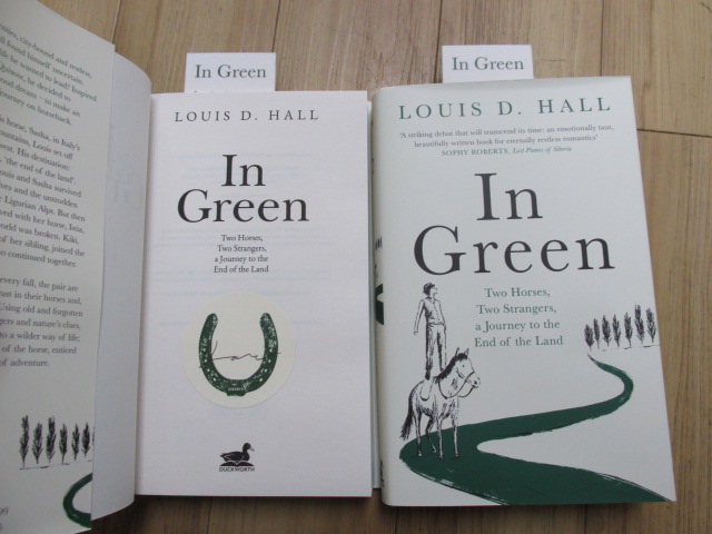 Victoria Bookshop (@victoria_books) on Twitter photo We are very lucky to have #signed copies of In Green : Two Horses, Two Strangers, a Journey to the End of the Land by Louis D. Hall in #Haverfordwest #Pembrokeshire #bookshopsigned
<a href="/Duckbooks/">Duckworth Books</a> <a href="/indieallies/">Independent Alliance</a> #horsebackadventure
You will be amazed by this adventure 🐎🐎🐺🐺❄️❄️ We are very lucky to have #signed copies of In Green : Two Horses, Two Strangers, a Journey to the End of the Land by Louis D. Hall in #Haverfordwest #Pembrokeshire #bookshopsigned
<a href="/Duckbooks/">Duckworth Books</a> <a href="/indieallies/">Independent Alliance</a> #horsebackadventure
You will be amazed by this adventure 🐎🐎🐺🐺❄️❄️
