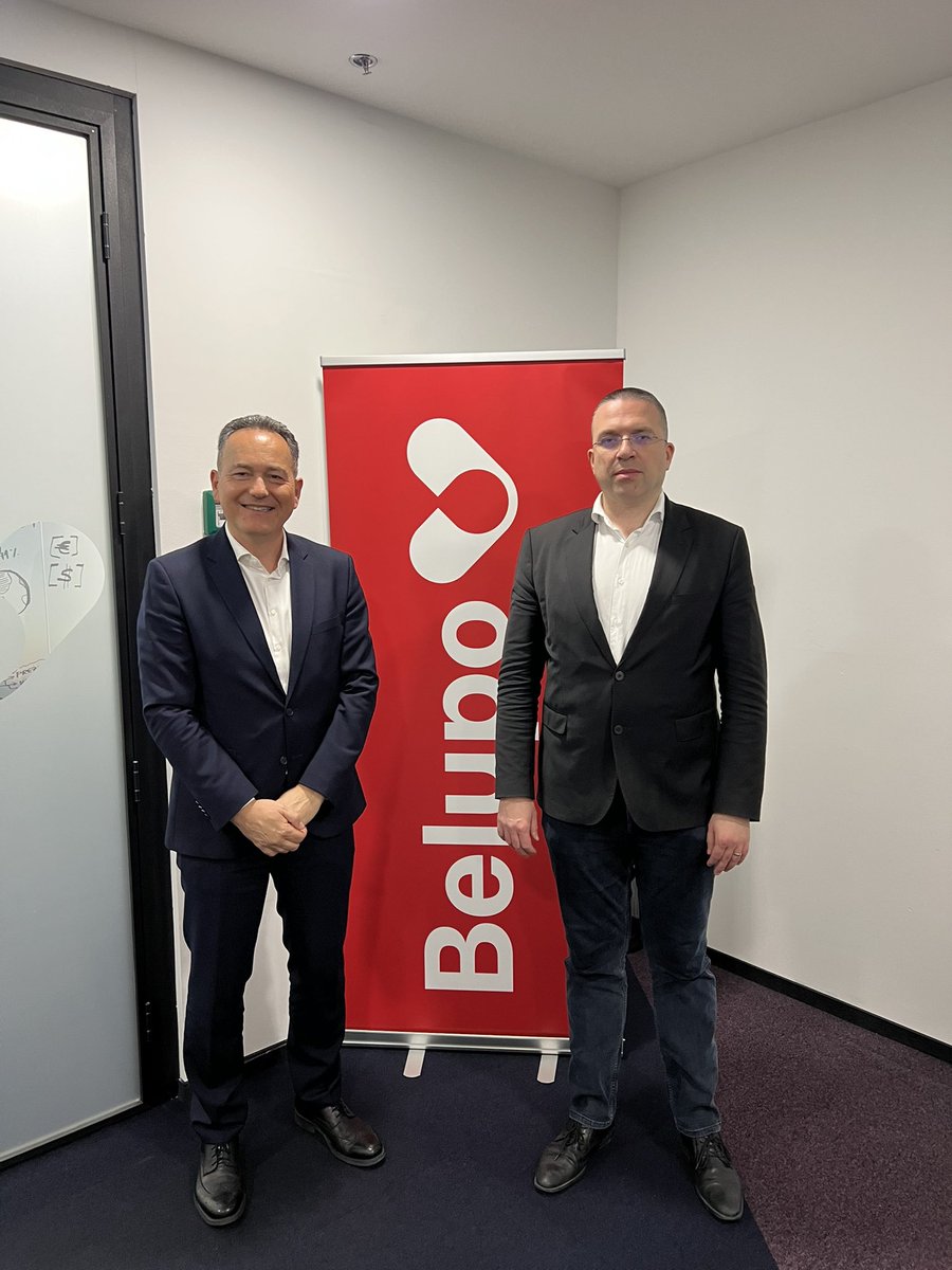 Današnji sastanak s predsjednikom Uprave Belupa, g. Hrvojem Čeovićem, koji je predstavio rad i glavne prioritete Belupa. Razgovarali smo o strateškoj važnosti farmaceutske industrije u 🇭🇷 i 🇪🇺. Sigurna opskrba lijekovima temelj je zdravstvene sigurnosti.
