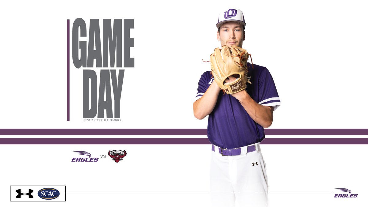 GAME DAY | ⚾️

🆚 McMurry University
📍 Clarksville, Ark.
⌚️ 4:00 p.m. / 7:30 p.m.
📺 flocollege.com/events/1348907…
📈 uofoathletics.com/sidearmstats/b…