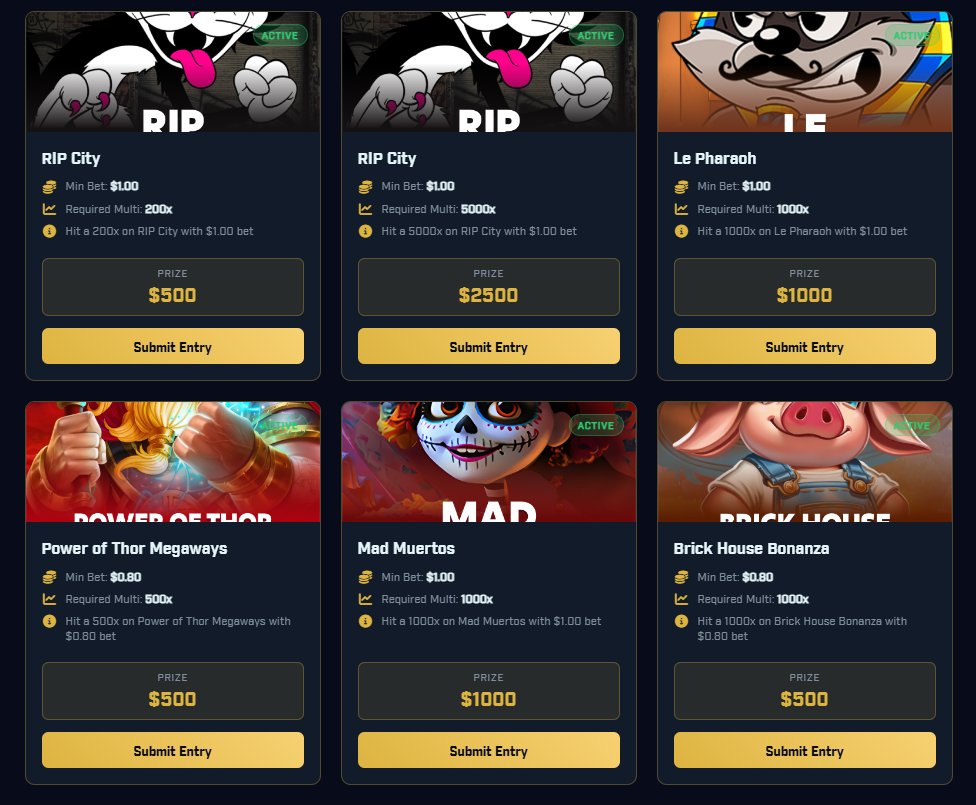 10 NEW CHALLENGES ADDED! (+$8,500)
juicyfruityyy.gg/challenges

any challenge ideas we should add?
(if you wanna compete in the leaderboard and challenges you have to sign up through this link guys so your bets count: roobet.com/?ref=JUICYFRUI…)