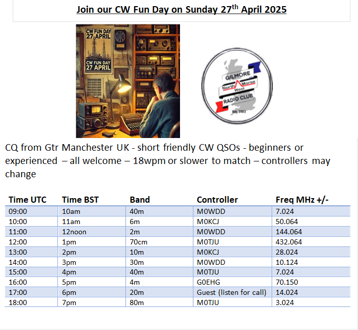 Essex CW Amateur Radio Club (ECWARC) tweet media