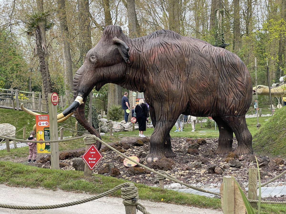 JLP_officialxxx's tweet photo. We made it to Dunkirk! @DesiMouseXXX stole my cardigan, it’s not cold. Then we found loads of dinosaurs, yours truly excluded. And I realised today the only way I’m going to get these 3L of vodka into the UK tomorrow is if I drink a litre tonight… oh well, poor me. https://t.co/AQ996KzXQR