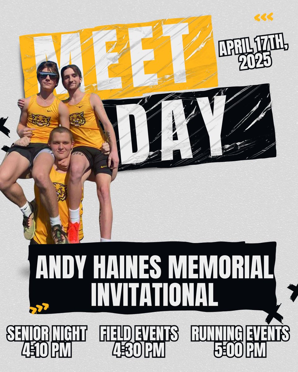 PV Track & Field (@pvtrackfield) on Twitter photo 🚨Andy Haines Memorial Track Invitational🚨
🕓 Senior Night @ 4:10 PM
🕟 Field Events @ 4:30 PM
🕔 Running Events @ 5:00 PM
📍 Paint Valley High School
#SVCSportsTalk #SOSA <a href="/litter_media/">Litter Media</a> <a href="/SOSAOhio/">Southern Ohio Sports Authority</a> 🚨Andy Haines Memorial Track Invitational🚨
🕓 Senior Night @ 4:10 PM
🕟 Field Events @ 4:30 PM
🕔 Running Events @ 5:00 PM
📍 Paint Valley High School
#SVCSportsTalk #SOSA <a href="/litter_media/">Litter Media</a> <a href="/SOSAOhio/">Southern Ohio Sports Authority</a>