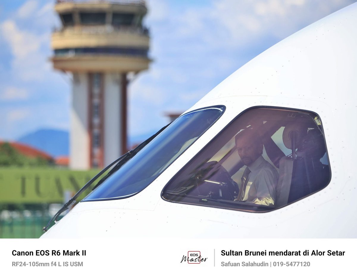 MyNegara's tweet photo. Hari Ini Dalam Sejarah 17 April 2025

Keberangkatan tiba pesawat Boeing 787-8 (BBJ) Dreamliner yang dipandu sendiri oleh Sultan Brunei Darussalam, Sultan Hassanal Bolkiah https://t.co/lqek4wqcy7