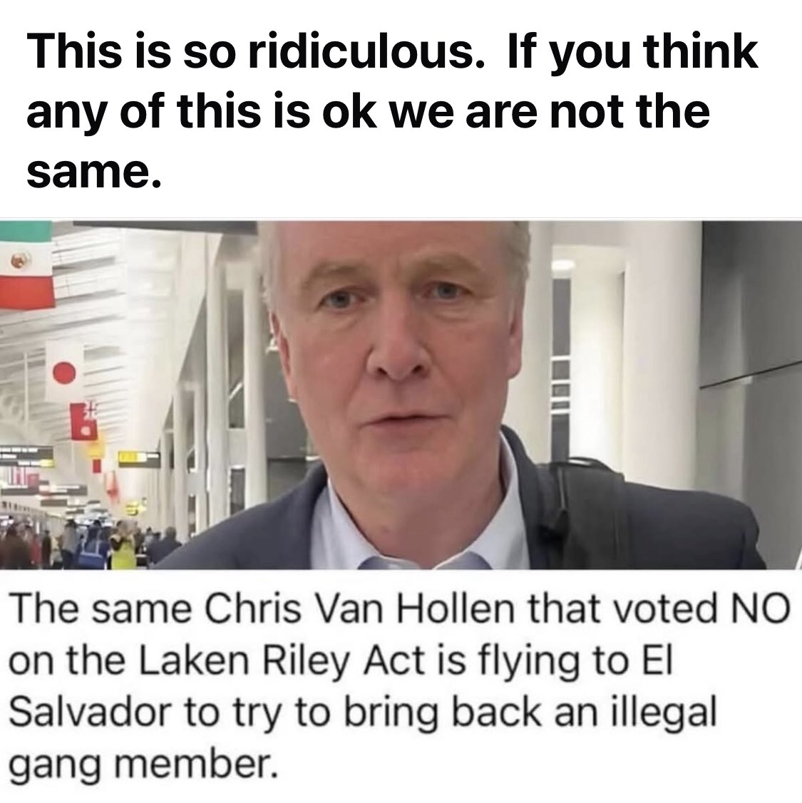 We are not the same if you agree with this Maryland senator.