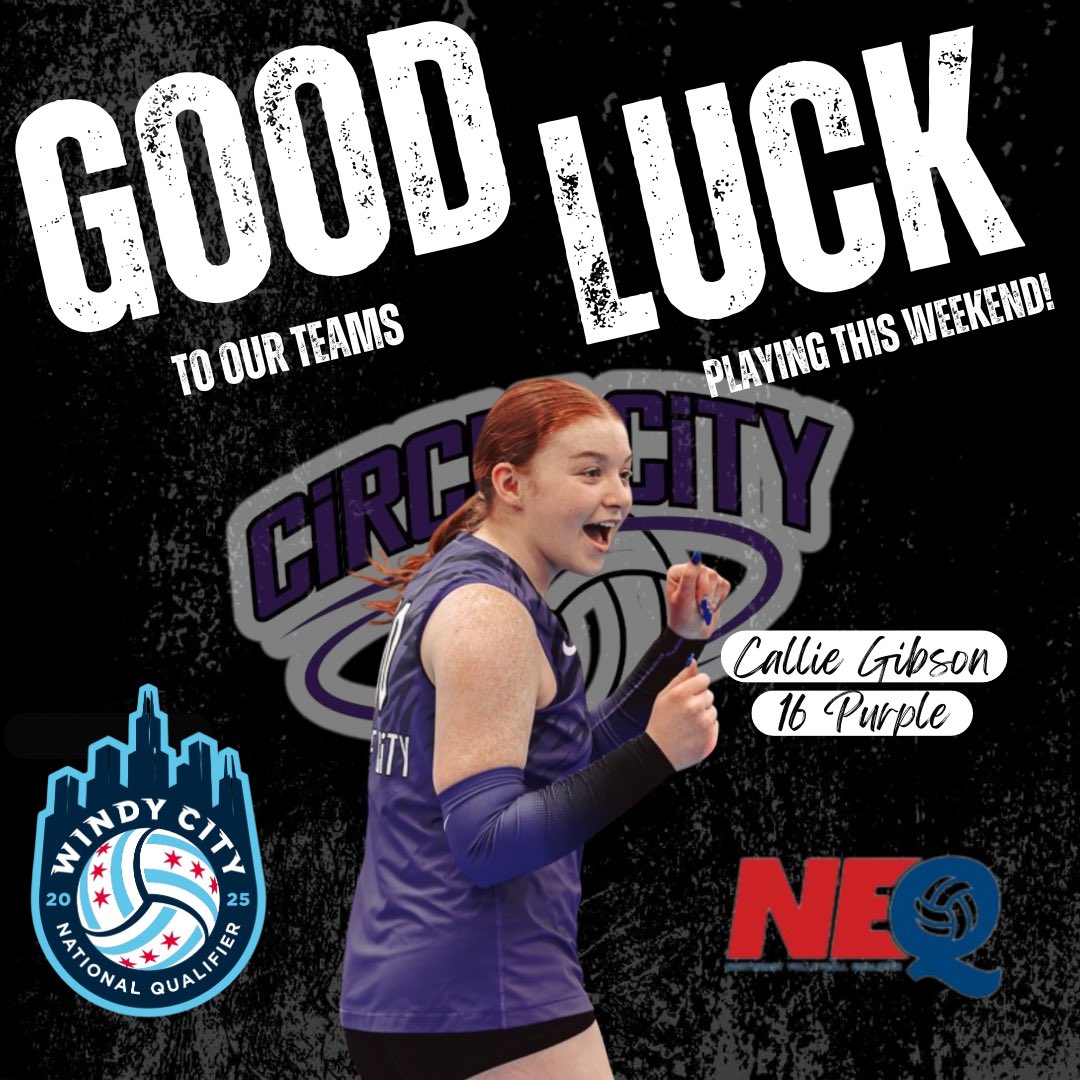 Good luck to our teams as we are wrapping up this qualifier season traveling to Chicago and Philadelphia to compete in the Windy City Qualifier &amp; the Northeast Qualifier 🔥 Let’s end qualifier season with a bang and bring some trophies back to Indiana &amp; some bids along with it 🤩