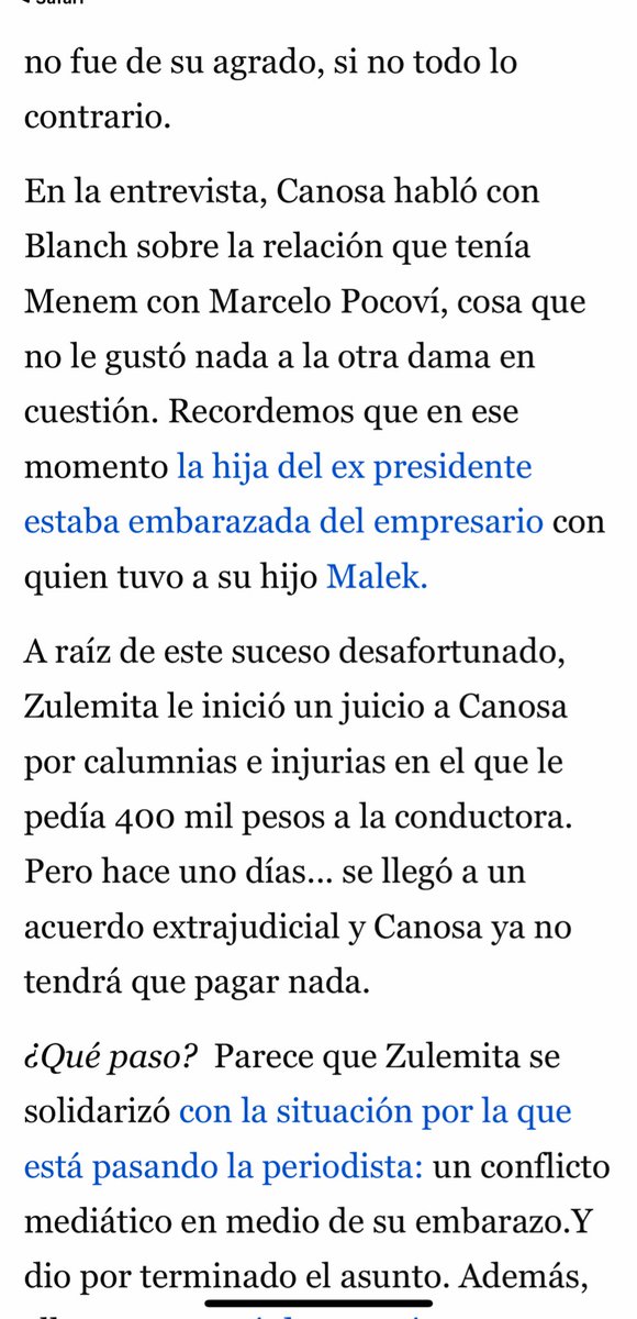 zulema menem tweet media