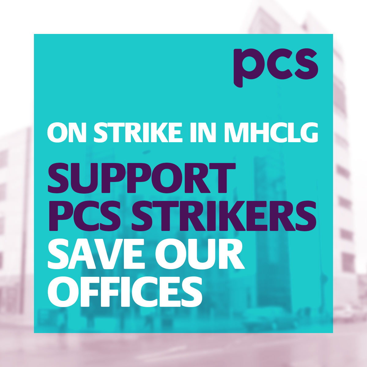 Support PCS members in the Ministry of Housing, Communities and Local Government who are striking from Tuesday (22). 
pcs.org.uk/news-events/ne…