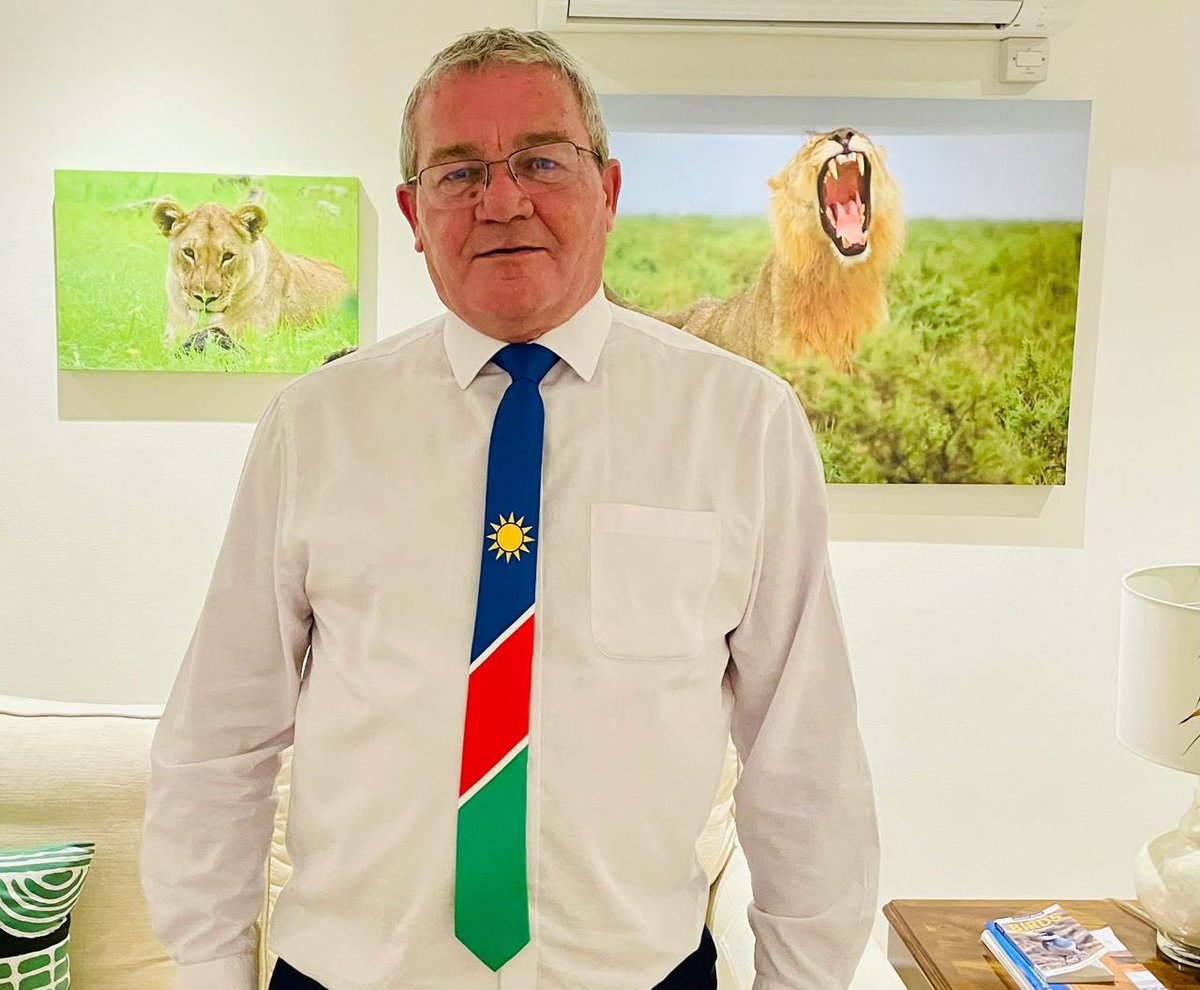 Diplomatic ties… The British High Commission in Namibia bid farewell to Charles Moore today as he completed his four-year tenure as High Commissioner.
Photo: Contributed