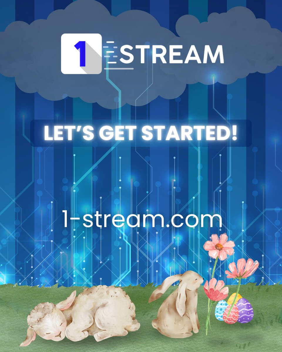 1_Stream_ltd's tweet image. 🐣🌟 Embrace the spirit of innovation this Easter with 1-Stream! 🎉 Whether you&apos;re streaming your church service or hosting a virtual egg hunt, our broadcasting software ensures your events are crystal clear and captivating. 📡✨ #EasterTech #1Stream #Innovation