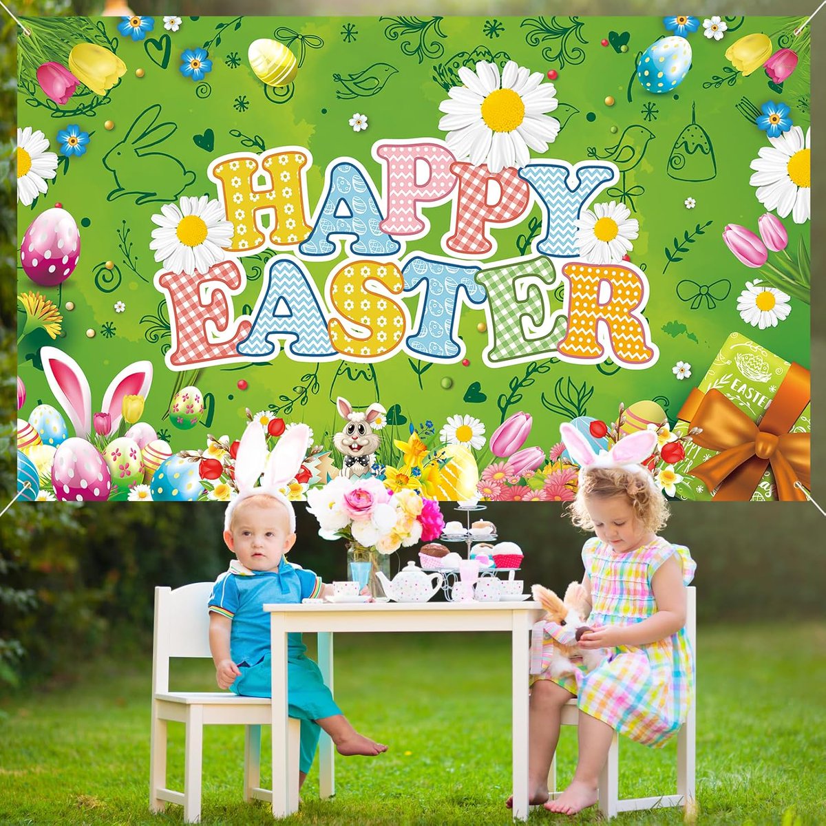dorrisdecor68's tweet photo. 🎉 Brighten up your Easter party with this vibrant Happy Easter backdrop!
Perfect for photos, parties &amp; spring vibes 📸🌸
🛒 Get it here: https://t.co/jPfSbXPEQY
#EasterBackdrop #PartyDecor #AmazonFinds #HappyEaster https://t.co/Ies1YustQ3
