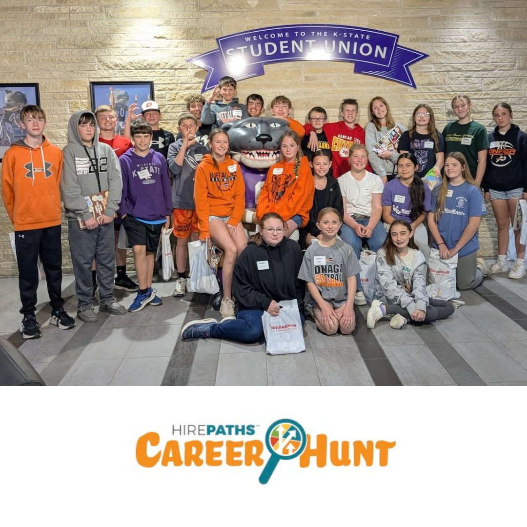 HirePaths (@hirepaths) on Twitter photo Our second Career Hunt was a hit! Manhattan and Onaga students heard about careers directly from local volunteers. Thank you to <a href="/MHKChamber/">Manhattan Area Chamber of Commerce - Manhattan, KS</a>, Pottawatomie County Economic Development Corporation, <a href="/KState/">K-State</a>
and Manhattan Area Technical College for partnering with us on this event. Our second Career Hunt was a hit! Manhattan and Onaga students heard about careers directly from local volunteers. Thank you to <a href="/MHKChamber/">Manhattan Area Chamber of Commerce - Manhattan, KS</a>, Pottawatomie County Economic Development Corporation, <a href="/KState/">K-State</a>
and Manhattan Area Technical College for partnering with us on this event.