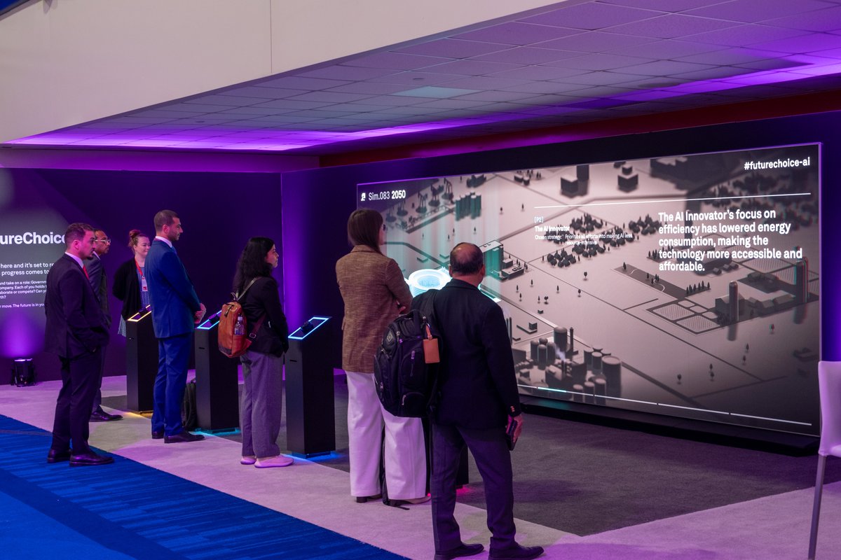 New work made in collaboration with SetReset.

Client: S&amp;P Global @ CERAWeek. Project called FutureChoice (dot) AI. Can share much more soon.