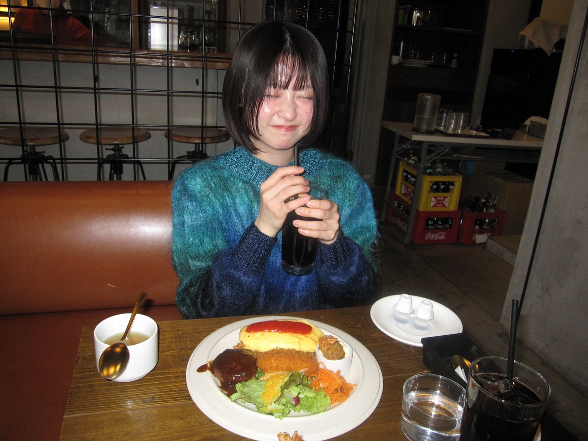 大人様ランチ🍽️お腹いっぱい🐹
子供の頃はこんな感じで満腹だったのかなとノスタルジー