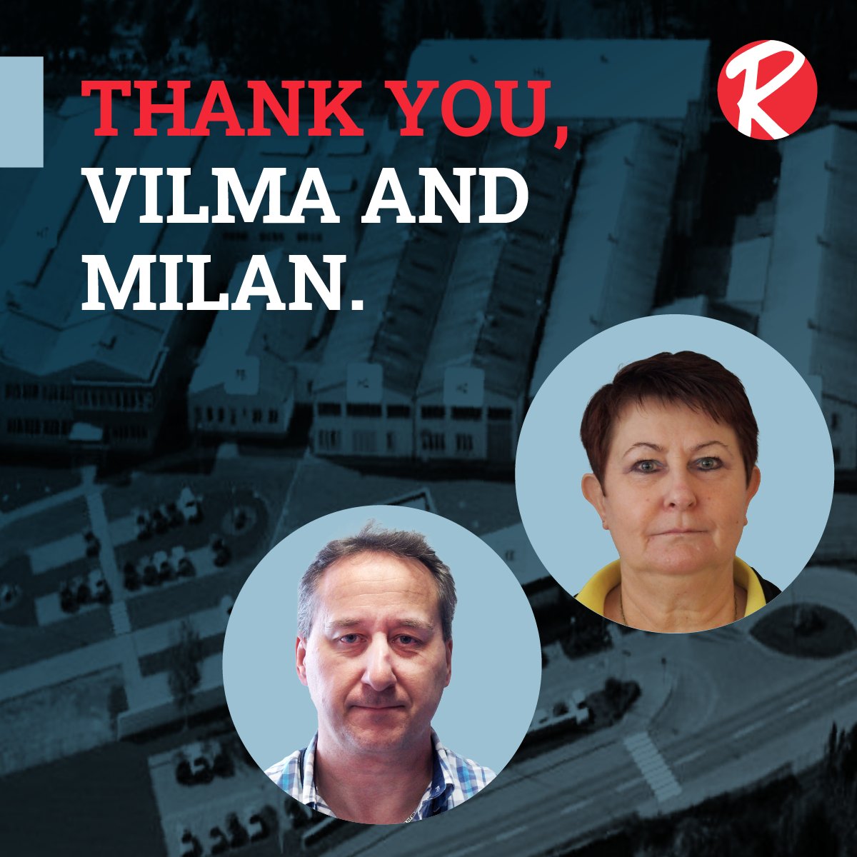 Join us in expressing our gratitude &amp; admiration for two exceptional Robertshaw leaders from our Sternberk plant. Both Milan Muck &amp; Vilma Motáňová have been with us for 25 years &amp; exemplify our company-wide commitment to excellence.
#Robertshaw #EmployeeSpotlight #Innovation