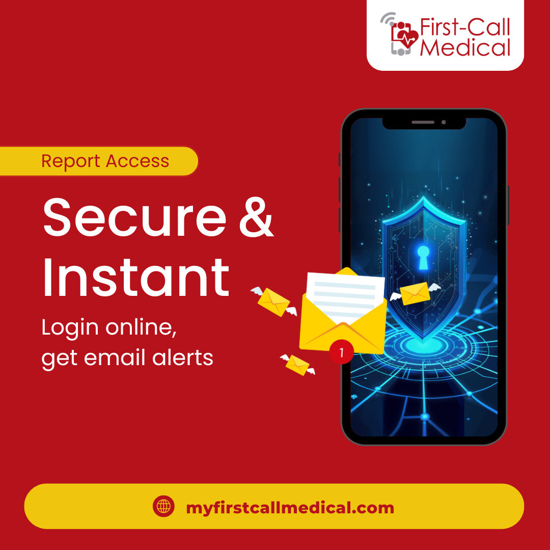 FirstCallMed's tweet image. 🔐 Report Access: Secure &amp;amp; Instant! 📊
Log in easily and get email alerts for quick, hassle-free updates.

📩 Stay informed, stay in control!

#MedicalReports #InstantAccess #SecureData