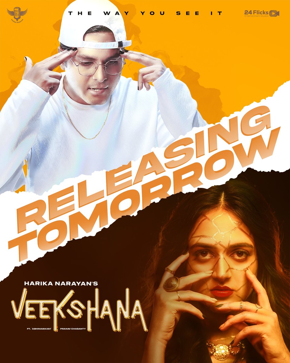 One day to go ♥️🧿🙌✨

Veekshana - The Way You See It