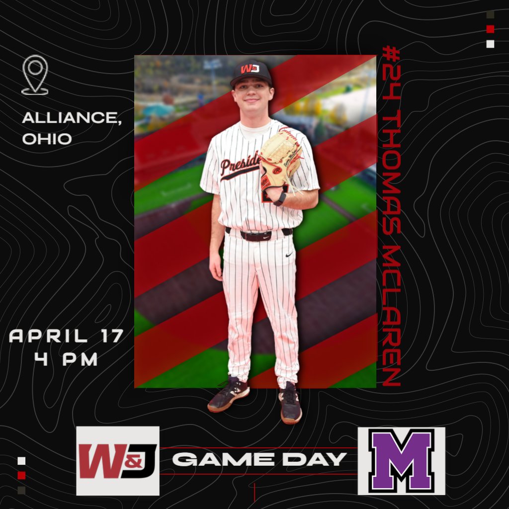 Second Meeting with the Purple Raiders!

📍 Alliance, Ohio
🆚 Mount Union
🕒 4:00 PM
📺boxcast.tv/view/baseball-…
📊 stats.statbroadcast.com/broadcast/?id=…

#PrezPride