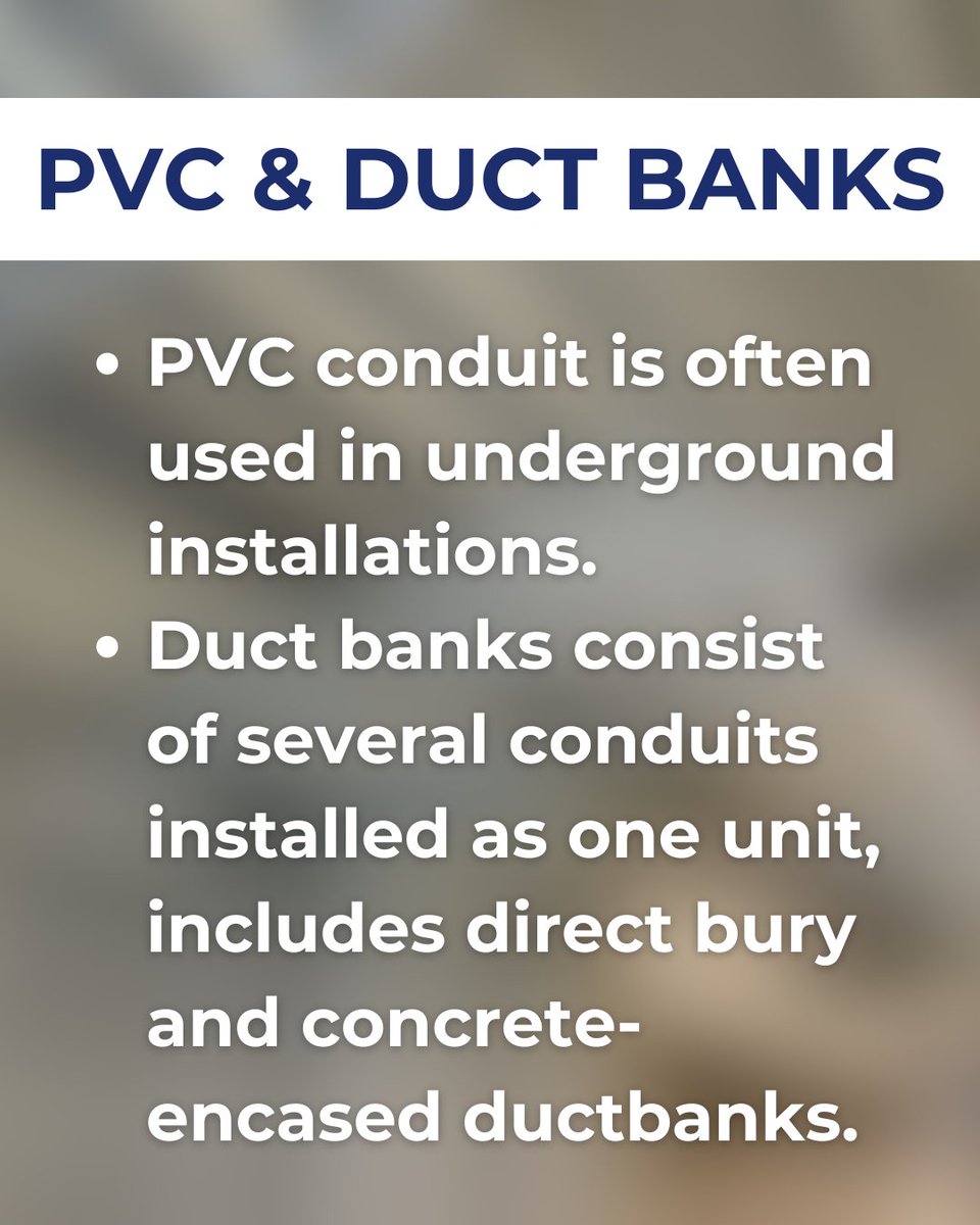 RAPIER_Inds's tweet image. RAPIER Industries is trained and certified to install several types of electrical conduit, and we'll help you select a durable, cost-effective option for your facility.

Check out our other electrical solutions: bit.ly/RAPIER-Electri… 

#Conduit #ElectricalConduit #RigidConduit